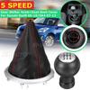 5 Speed Gear Shift Knob With Dust Cover for Suzuki Swift 2005-2010 SX4 2007-2013 ALTO 2010-2015 Car Accessories Protector