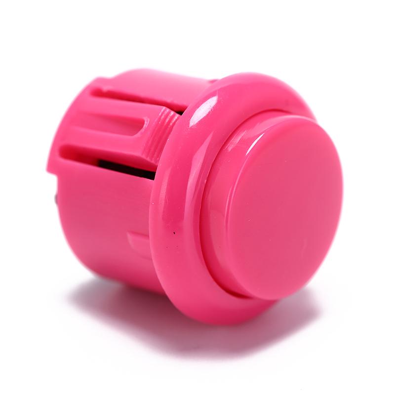 10Pcs 24Mm Push Buttons Replace For Arcade Button Games Parts Of 7 Colors