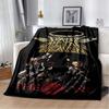2026 New Babymetal Combination Printed Plush Soft Blanket Home Sofa Bed Warm Office Travel Picnic Flannel Blanket Bed Cover Gift