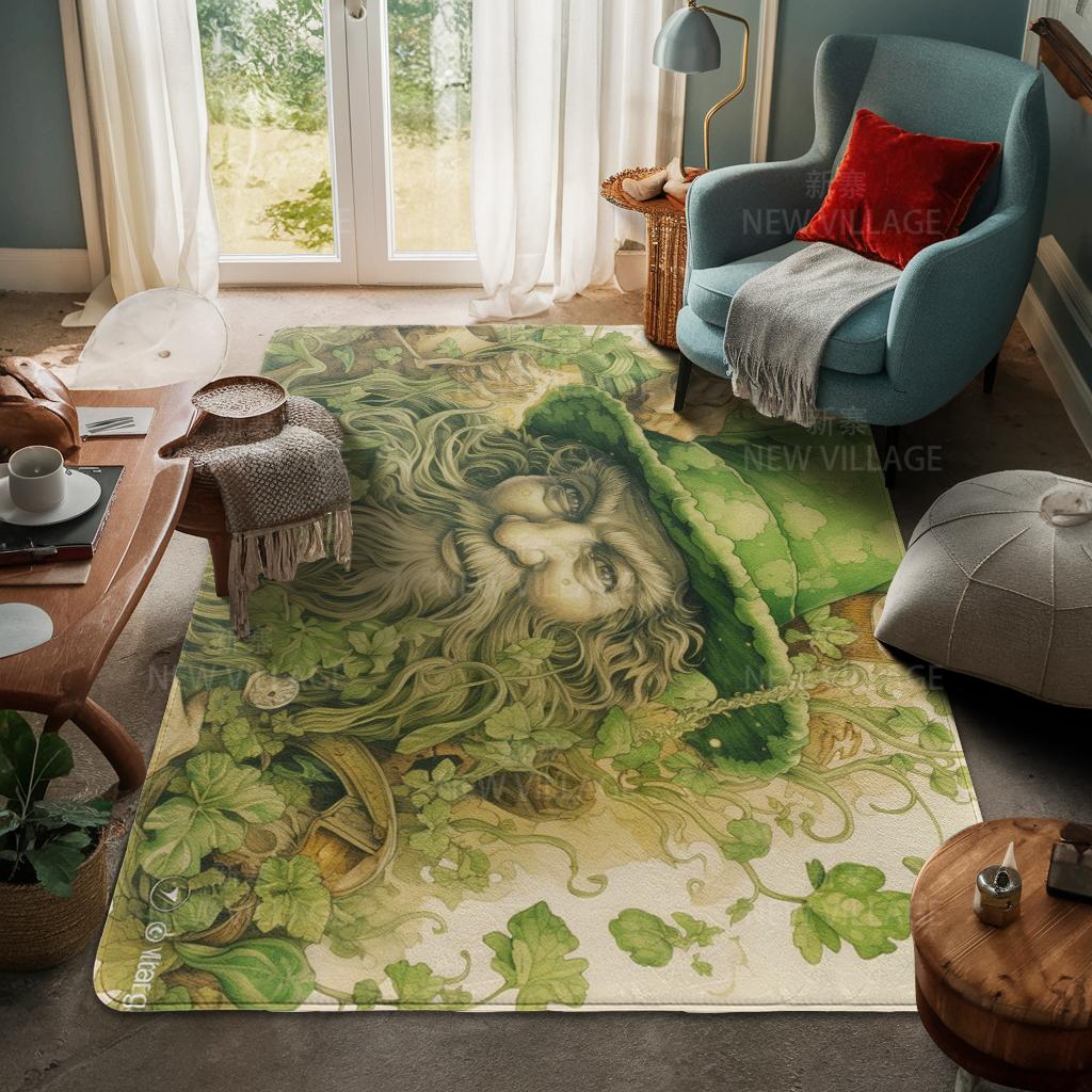 House Entrance Carpet Home Door Mat Living Room Bath Foot Bathroom Non-slip Water Absorption Rugs Bath Merry Christmas Winter