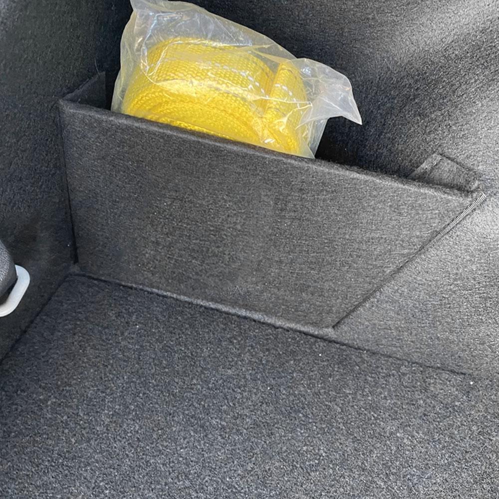 2pc Car Trunk Partitions Storage Box Built-in Box for Volkswagen VW ID3 ID.3 2020-2025 Interior Decoration Car Accessories