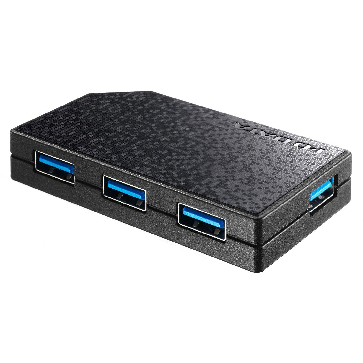 

DATA USB-хаб Gen1 Совместимый Японский производитель I-O (4 порта) USB3.1 Type-C US3C-HB4 чёрный