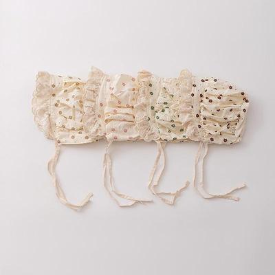 Adorable Newborn Baby Girl Lace Flower Hat - Spring/Summer Thin Style