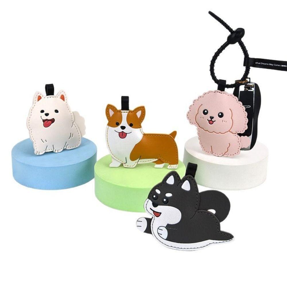 Novelty Puppy Key Chain Pinch Called Car Ornaments Creative Bibi Puppy Pendant  Gifts