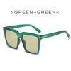 Square Sunglasses Women  Vintage   Oversize T Women's Sun Glasses Black Gradient Female Glasses Men.s Oculos UV400