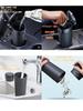 GZZYPZ Set of 2 Mini Car Trash with Cover Leakproof Waterproof Odor Resistant Portable Cup Holder Car Accessories