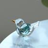 Crystal Glass Animal Ornaments: Cat, Dog, Bird - Creative Desktop Decorations & Gifts