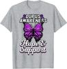 Lupus Awareness Butterfly Ribbon World Lupus Day T-Shirt