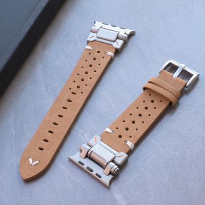 Crazy Horse Leather Strap for Apple Watch Ultra 49mm 10 46mm Genuine Leather Band for Series 9 8 7 6 5 4 SE 45mm 44mm Watchband
