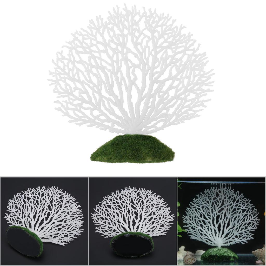Plastic Artificial Coral Plants Ornament Underwater Fish Tank Aquarium Decoration