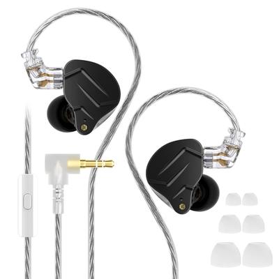 CCA KZ ZSN Pro X Dual Driver In-Ear Earphones, 1BA, 1DD, Wired Earphones, Hi-Fi, Sports & Gaming Earbuds, Compatible with Smartphones, PCs, and