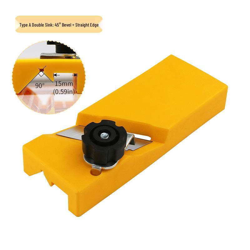 Manual Woodworking Planer and Chamferer for Panels