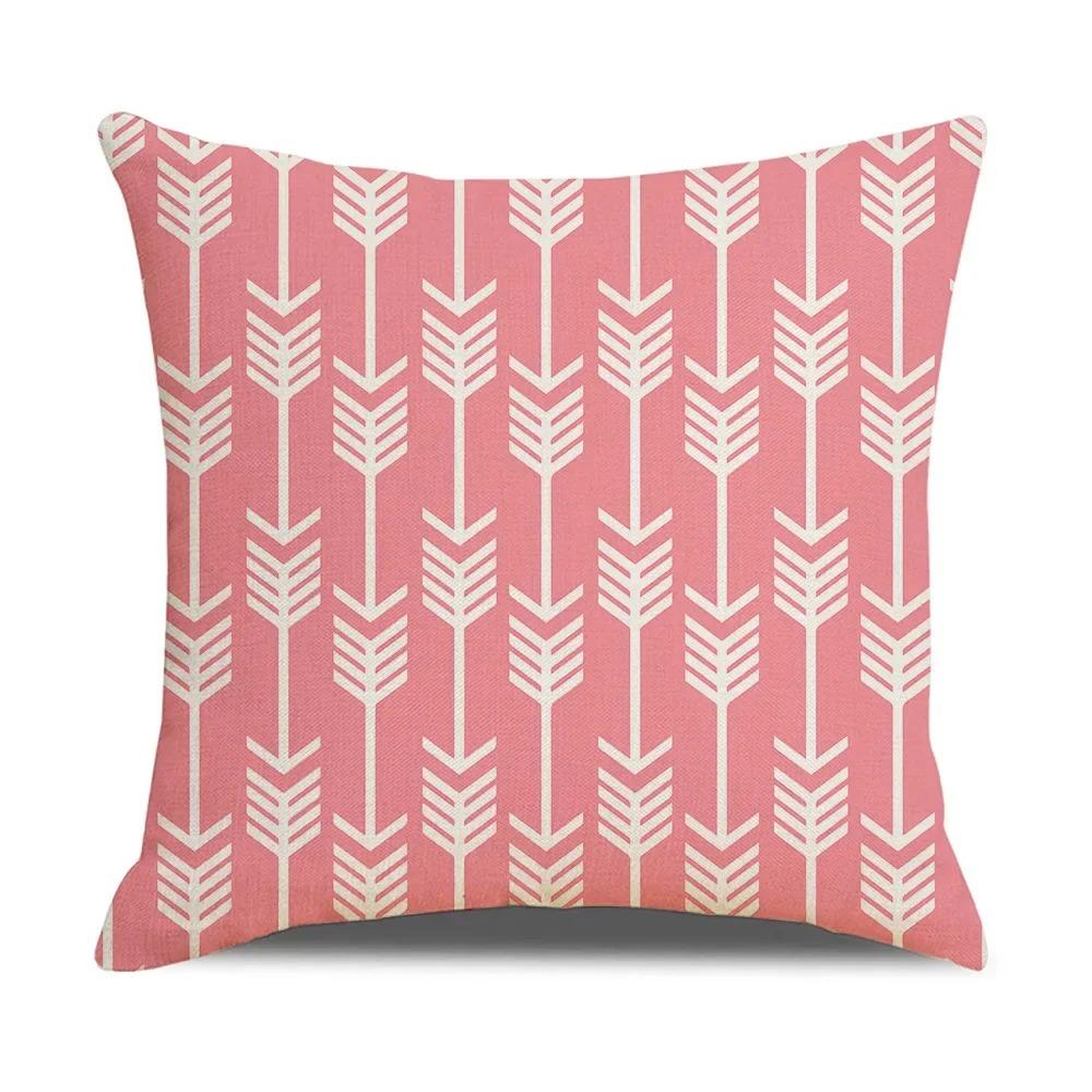 Nordic Geometric Throw Pillow Cover With Short Plush Print Living Room Sofa Decoration Cushion Cover Pillow Covers Decorative