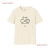 Infinity Love Couple T Shirt Matching Relationship Mindfulness Kind Vintage Washed Versatile Breathable Casual Stretched Homme