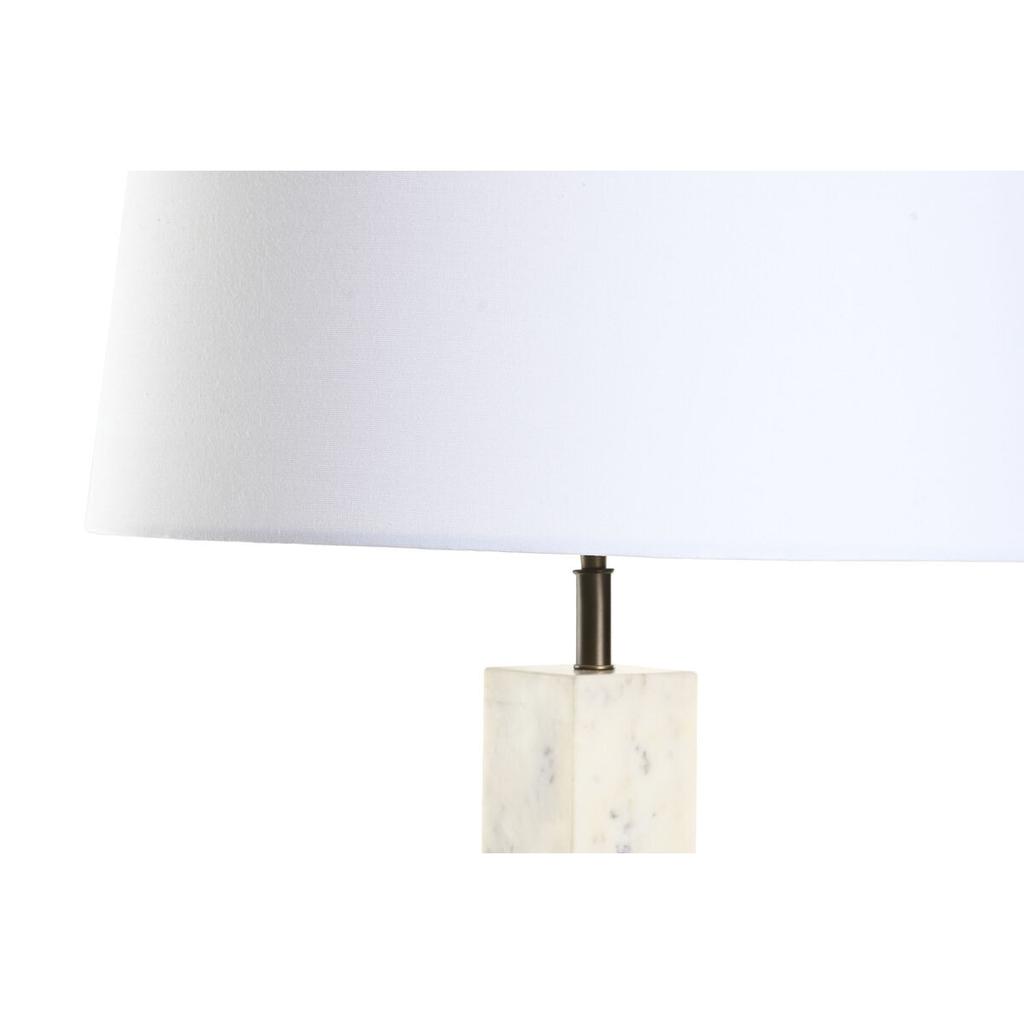 Desk lamp Home ESPRIT White Bronze 50 W 220 V