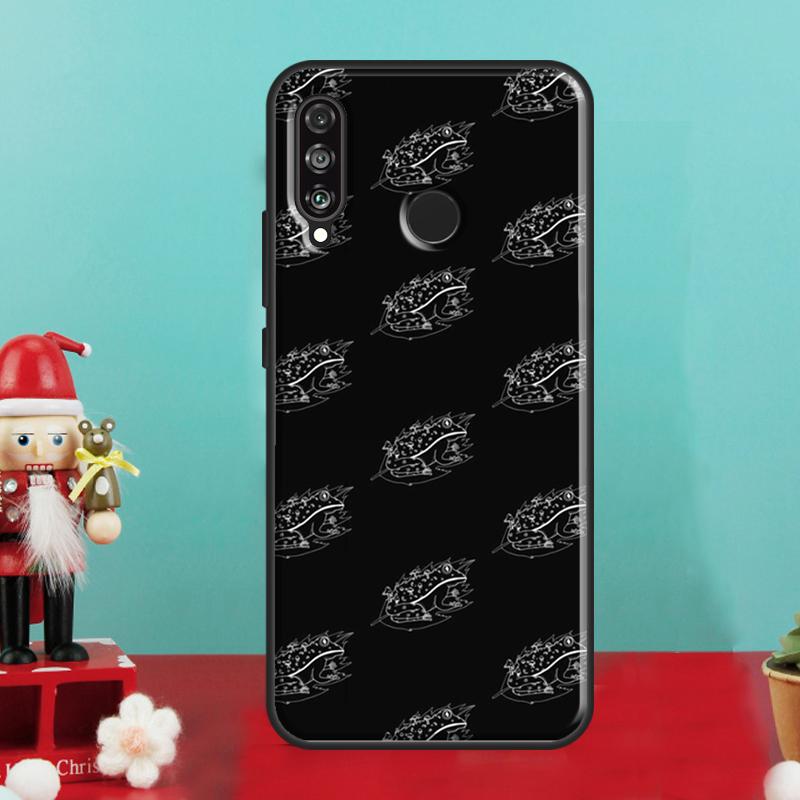 

Cute Cartoon Frog Collage For Huawei Nova 12i 12s 11i 8i 9 10 SE Y90 Y60 Y70 Y72 Y73 Y61 Y91 P30 P40 Lite P60 Pro Case Nova 10 SE