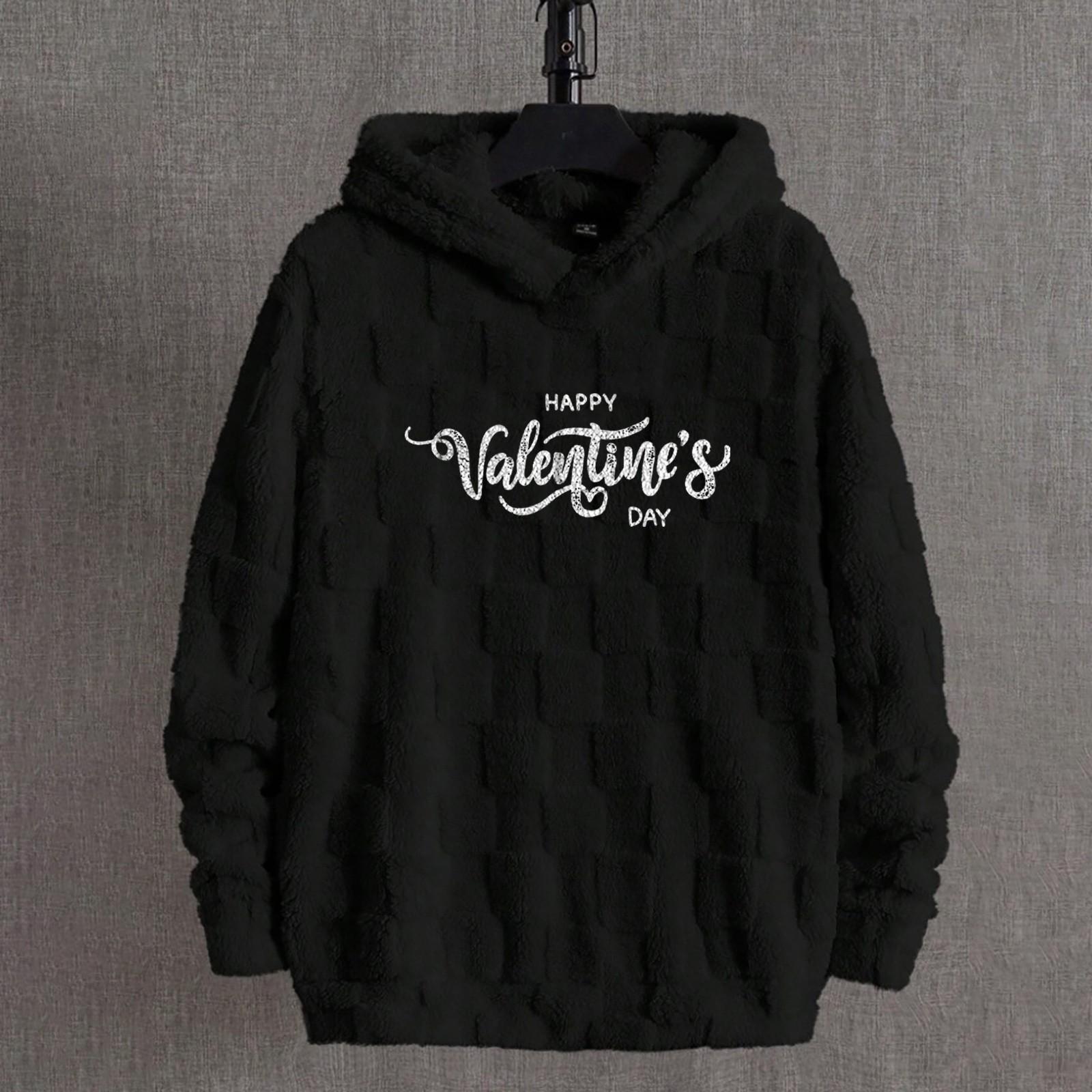 

Женская модная повседневная свободная толстовка с круглым вырезом и длинным рукавом с капюшоном S