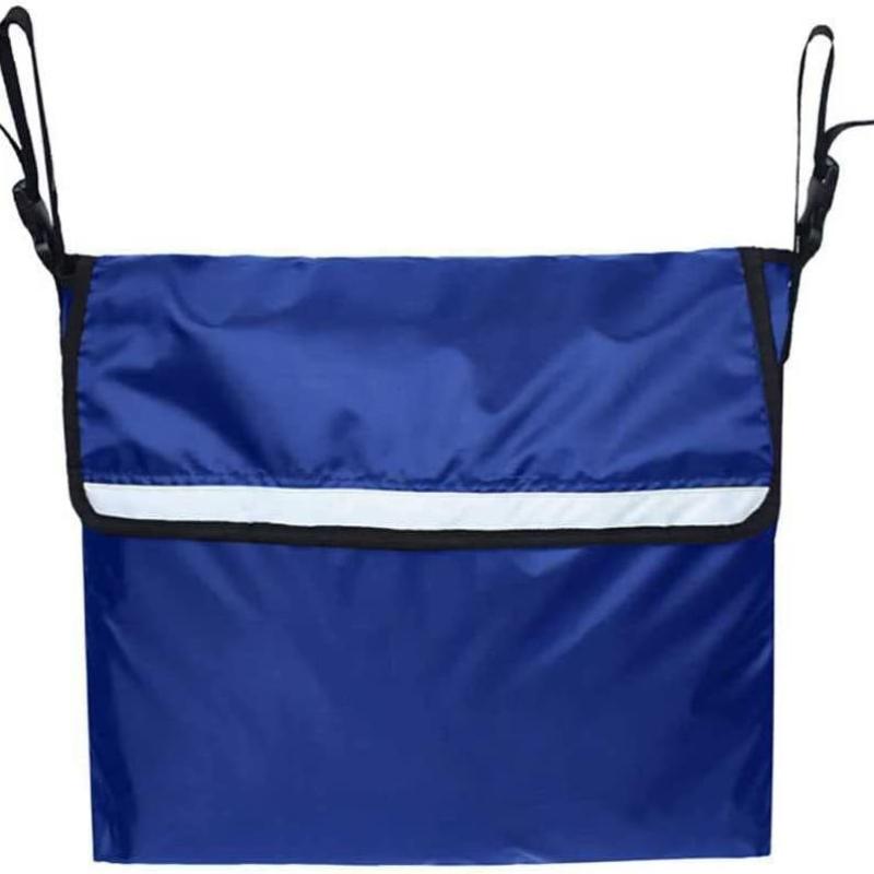 Outdoor Wheelchair Rear Bag Reflective Tape Waterproof Storage Bag Water Bottle Storage Bag Accessories Suitable For Wheelchairs