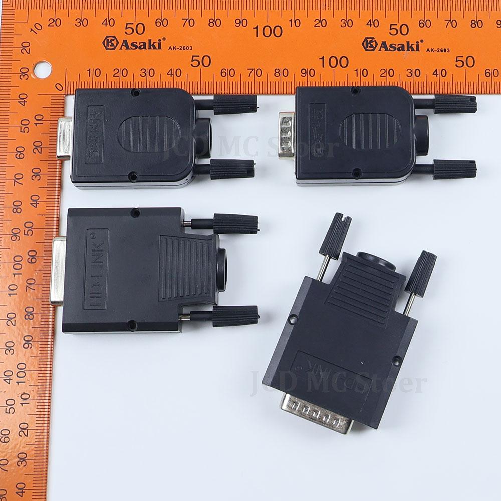 1PC DB9 DB15 9Pin 15Pin Male/Female Plug Solder-free Connector COM RS232 Serial Port D-SUB Terminal Plug Adapter