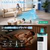 Saluyar New Air Cooler and 2 in 95cm Tower Electric Air Powerful Automatic 3 Levels of Airflow Spot Energy 24H Mood Cool Air 4 Cold Home Living