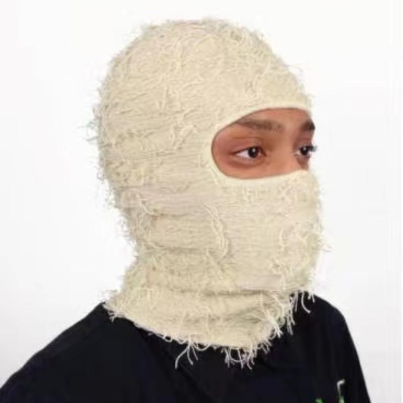 Passamontagna Invernale Lavorato a Maglia Mimetico Cappello Unisex Caldo Antivento Copricapo Per Uomini Donne