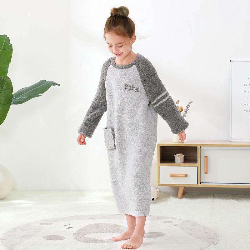Light Yarn Super Soft Couple Pullover Women's One-Piece Pajamas
