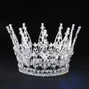 Fashion Pageant Bride Tiara Rhinestone Crown Hair Accessories Wedding Hair Jewelry Show Dress Headdress Queen Diadem Prom