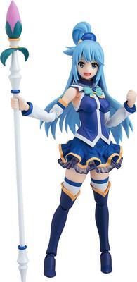 Figma áldás erre a csodálatos 3 Aqua műanyagból festett mozgatható figurára, másodlagos viszonteladásban kapható KonoSuba Isten világa! nem léptékű