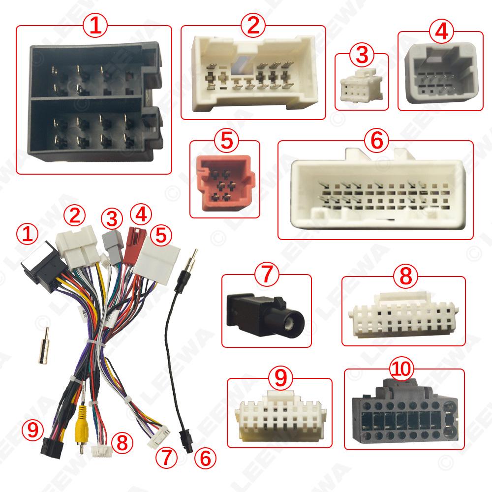 Renault Megane 2/Logan/Captur/Duster Navigation Modification Power Cable & Decoder Box