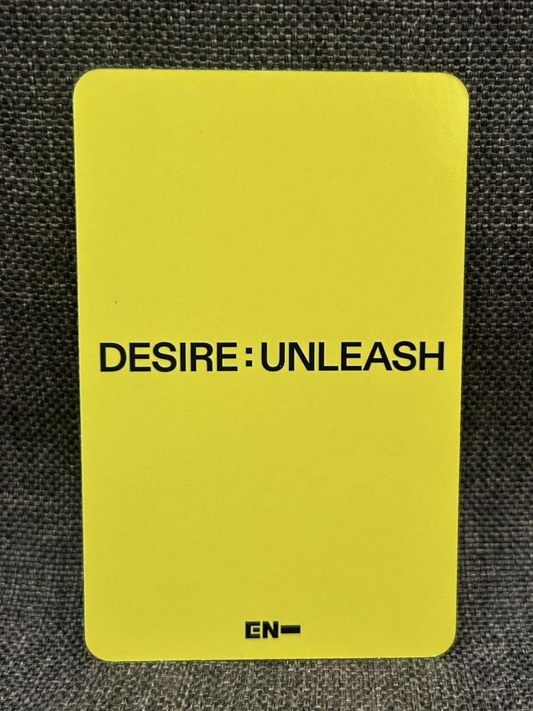 [USED] ENHYPEN UNLEASH Kpopmerch Bangkok Trading Card Sung Hoon