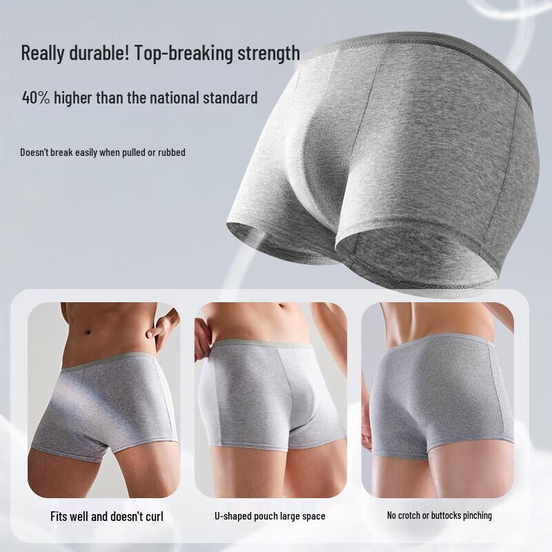 Freego Men's Disposable Cotton Briefs