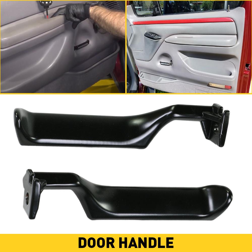 Car Interior Door Handle Front Rear Left Right Door Panel Pull Handle For Ford Bronco F150 F250 F350 F53 F59 F800 Truck1987-1998