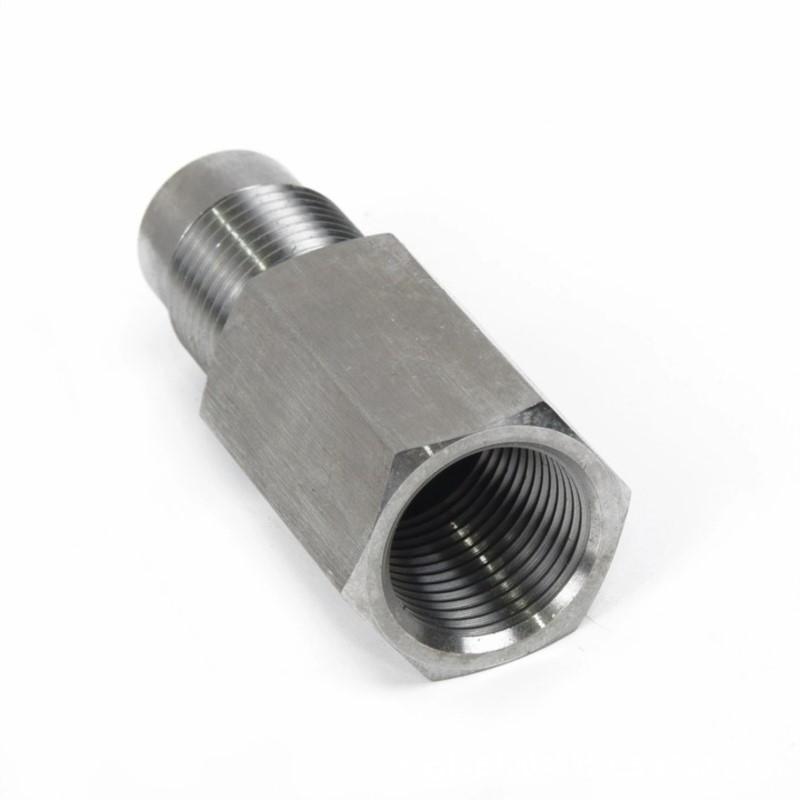 O2 Sensor Spacer Universal Adapter Extender Engine Stainless Eliminator Compatible Mini Catalyst Filter Auto Parts 1pcs M18X1.5