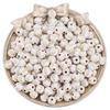 500g Acrylic Beads Cross Pattern Beads Loose Spacer Beads for Jewelry Making