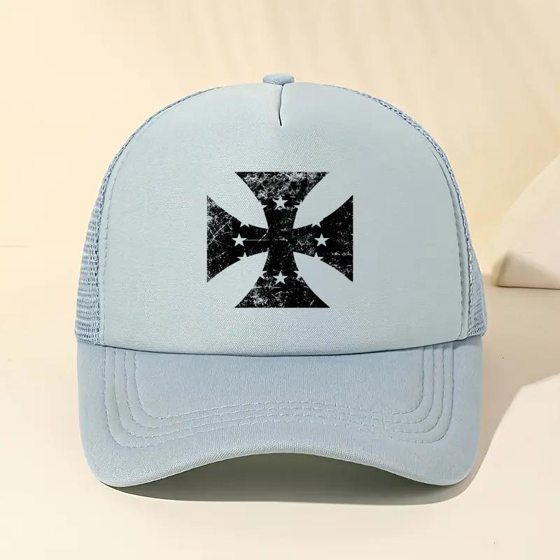 West Coast Choppers Herren Hut Unisex Verstellbarer Hut Coole Netzstoff Trucker Hüte West Coast Chopper Abzeichen Baseballkappe Knochen Garros Adjustable white