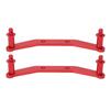 1 Pair Metal Front Rear Shell Column for Traxxas Slash 4x4 1 10 RC Car Front Rear Shell PillarRed