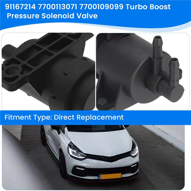91167214 7700113071 7700109099 Turbo Boost Pressure Solenoid Valve For Renault/Vauxhall Movano Vivaro 1.9 2.0 2.5 Diesel-AU62