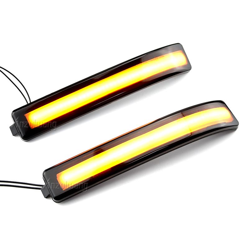 LED Dynamic Side Mirror Turn Signal Lights For Ford F150 F-150 2009-2014 SVT Raptor 2010-2014 Sequential Lamp Blinker Indicator