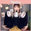 Creative Miyazaki's Spirited Away No Face Plush Toy Doll With Logo Print Cartoon Style Stuffed Figure