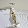 Fei Family Diamond Horseshoe Bracelet: Zodiac-Themed DIY Steel Wire for Couples