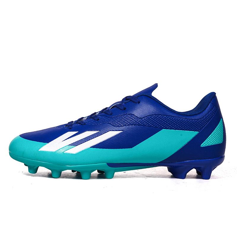 36-45 Kids Adult Large Size Football Shoes Low Top Long Spikes Outdoor Anti-slip Professional Training Football Boots