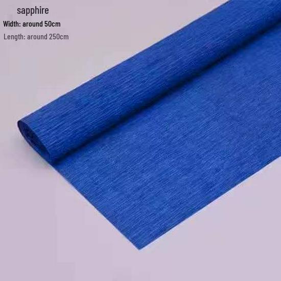 Thickened Colored Crepe Paper for DIY Rose Origami and Kindergarten Crafts