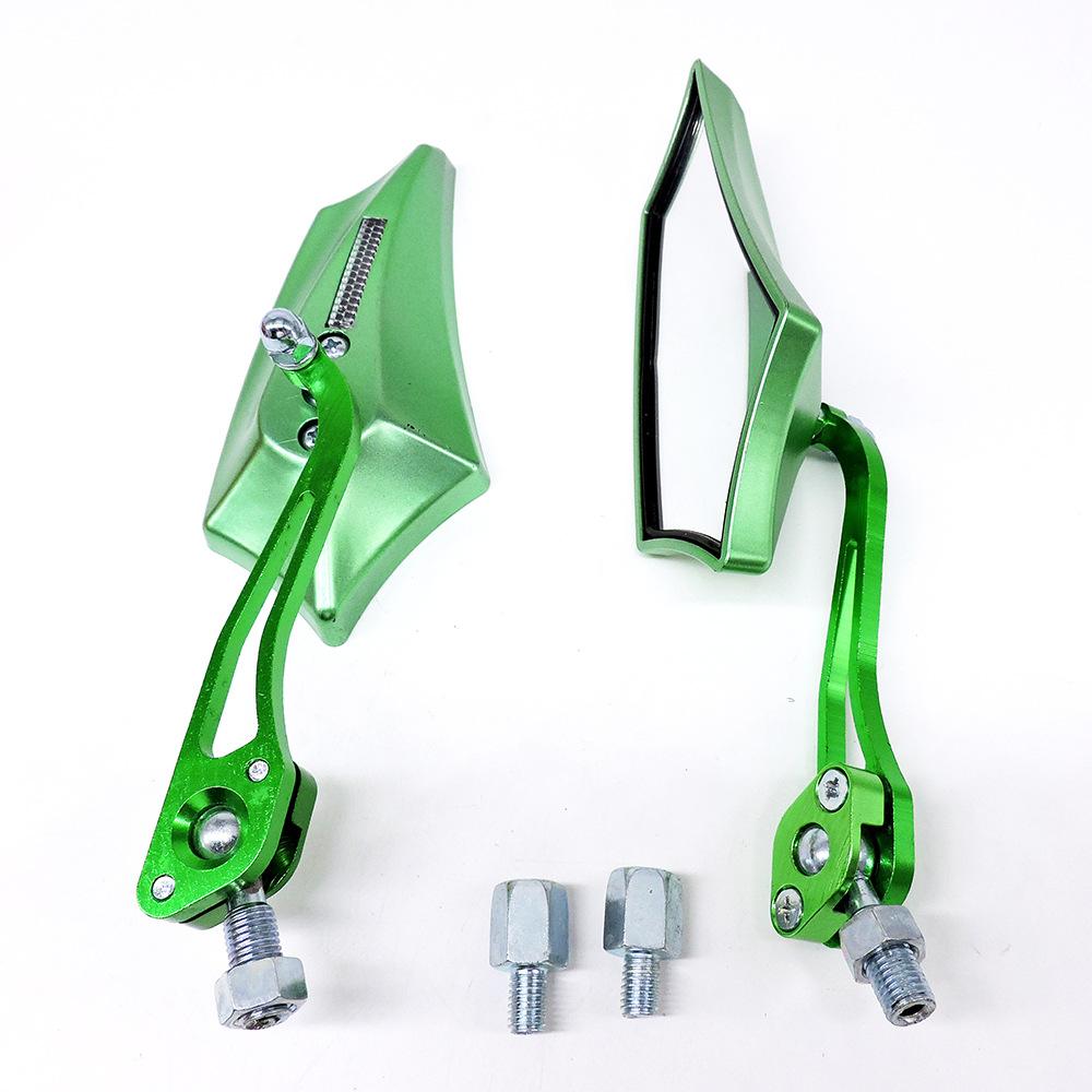 1 Pair Motorcycle Rearview Mirror Reversing Auxiliary Side Mirror Universal Modification Accessories