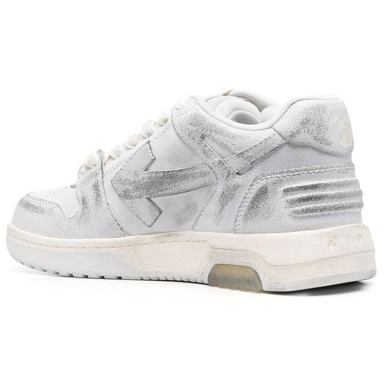 (WMNS) Off-White Out Of Office Low-Top Sneaker 'Grey White' Women's OWIA259S23LEA0050101