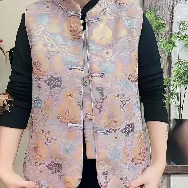 2026 Spring Women's Tang Suit: Trendy Embroidered Vest