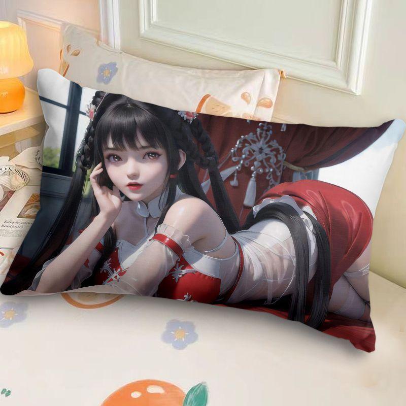 Anime Student Dormitory Room Bedroom Sleeping Pillow Sofa Decorative Cushion
