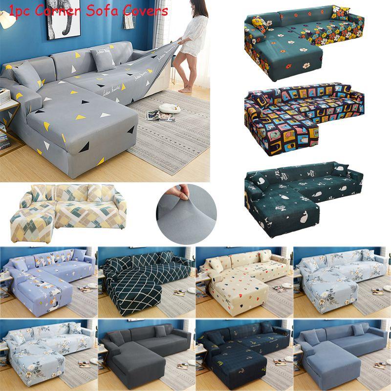 1 2 3 4 Sofa Cover Slipcover Couch Stretch For Living Room Sectional Corner Soft