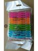 Windproof Plastic Clothes Pegs - 24 Pack Laundry & Travel Clips