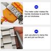 11-teiliges Uhrenreparaturwerkzeug-Set Uhrenarmband-Entfernung Einstellwerkzeug Reparaturset für Uhrenarmband-Einstellung und -Austausch
