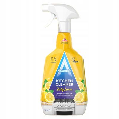 Vegan Kitchen Cleaner Astonish Zesty Lemon 750ml